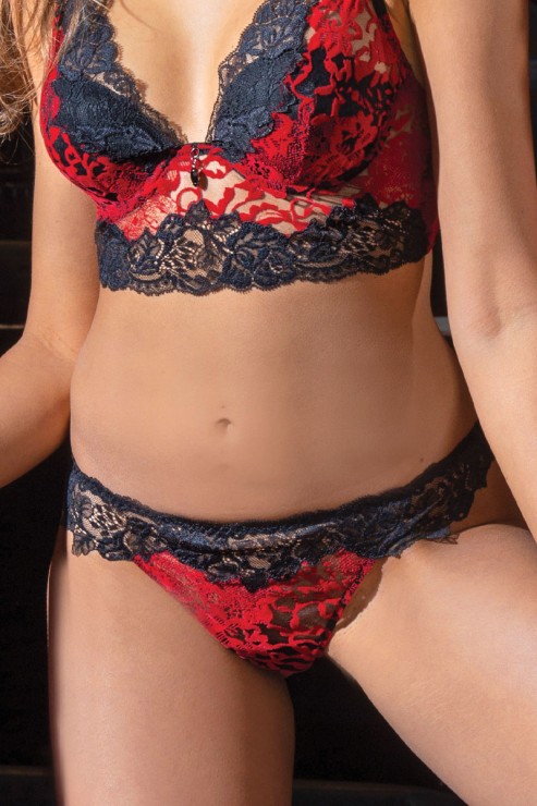 Ambra Lingerie - Passion String - Rot