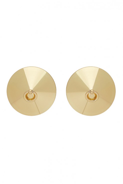 Bordelle Lingerie - Gold plated O Ring Nipplets - 24K Gold